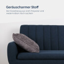 Kissen "Chenille" mit verd. Reißverschluss Anthrazit 60x60cm - Dekokissen
