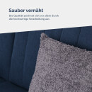 Kissen "Chenille" mit verd. Reißverschluss Anthrazit 60x60cm - Dekokissen