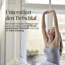 Gewichtsdecke mit Fleecebezug für Erwachsene Anthrazit 135x200cm 6kg