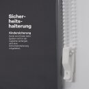 Thermorollo / Verdunkelungsrollo mit Klemmträger - 60 x 150cm - Anthrazit