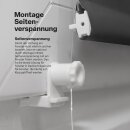 Thermorollo Verdunkelungsrollo zum Klemmen Anthrazit 80 x 150 cm