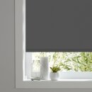 Thermorollo Verdunkelungsrollo zum Klemmen Anthrazit 80 x 150 cm