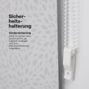 Thermorollo Verdunkelungsrollo zum Klemmen Print 80 x 150 cm