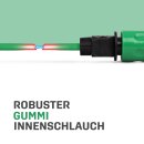 Platzsparender Gartenschlauch Wasserschlauch 15 m, Geeignet für Schlauchtrommel