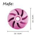 Hunde Spiralball Ø7cm "2er Pack" - Lila