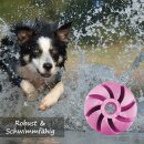 Hunde Spiralball Ø7cm "2er Pack" - Lila