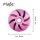 Hunde Spiralball Ø7cm "2er Pack" - Lila