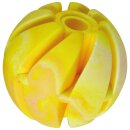 Hunde Spiralball Ø7cm "2er Pack" - Gelb