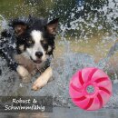 Hunde Spiralball Ø7cm "3er Pack" - Pink