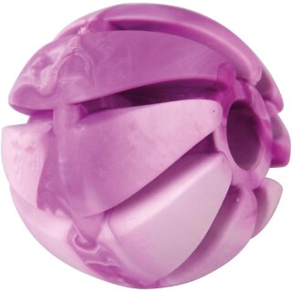 Hunde Spiralball Ø7cm "3er Pack" - Lila