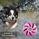 Hunde Spiralball Ø7cm "3er Pack" - Lila