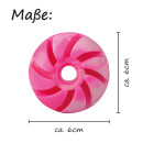 Hunde Spiralball Ø7cm "4er Pack" - Pink