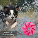 Hunde Spiralball Ø7cm "4er Pack" - Pink