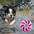 Hunde Spiralball Ø7cm "4er Pack" - Lila