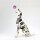 Hunde Spiralball Ø7cm "4er Pack" - Lila