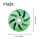 Hunde Spiralball Ø7cm "4er Pack" - Grün