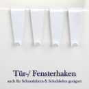 Fenster- und Türhaken - 5x2x2cm