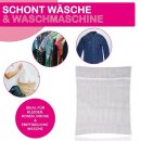 Wäschenetz 50x70cm bis 3kg, mit Reißverschluss - 4 Stück
