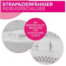 Wäschenetz 50x70cm bis 3kg, mit Reißverschluss - 4 Stück