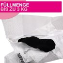 Wäschenetz 50x70cm bis 3kg, mit Reißverschluss - 4 Stück