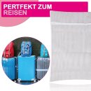 Wäschenetz 50x70cm bis 3kg, mit Reißverschluss - 4 Stück
