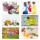 Fläschchen Glas mit Korken Set, (50ml) 8cm - 8er Pack