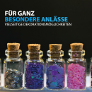 Fläschchen Glas mit Korken Set, ( 10ml ) 5cm