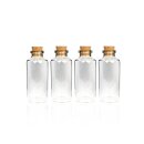 Fläschchen Glas mit Korken Set, (10ml) 5cm - 16er Pack