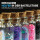 Fläschchen Glas mit Korken Set, (30ml) 7cm - 3er Pack