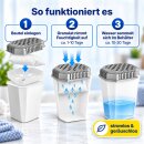 Granulat-Luftentfeuchter Box mit Ausgießer inkl. 1x 680g Nachfüll-Beutel Granulat