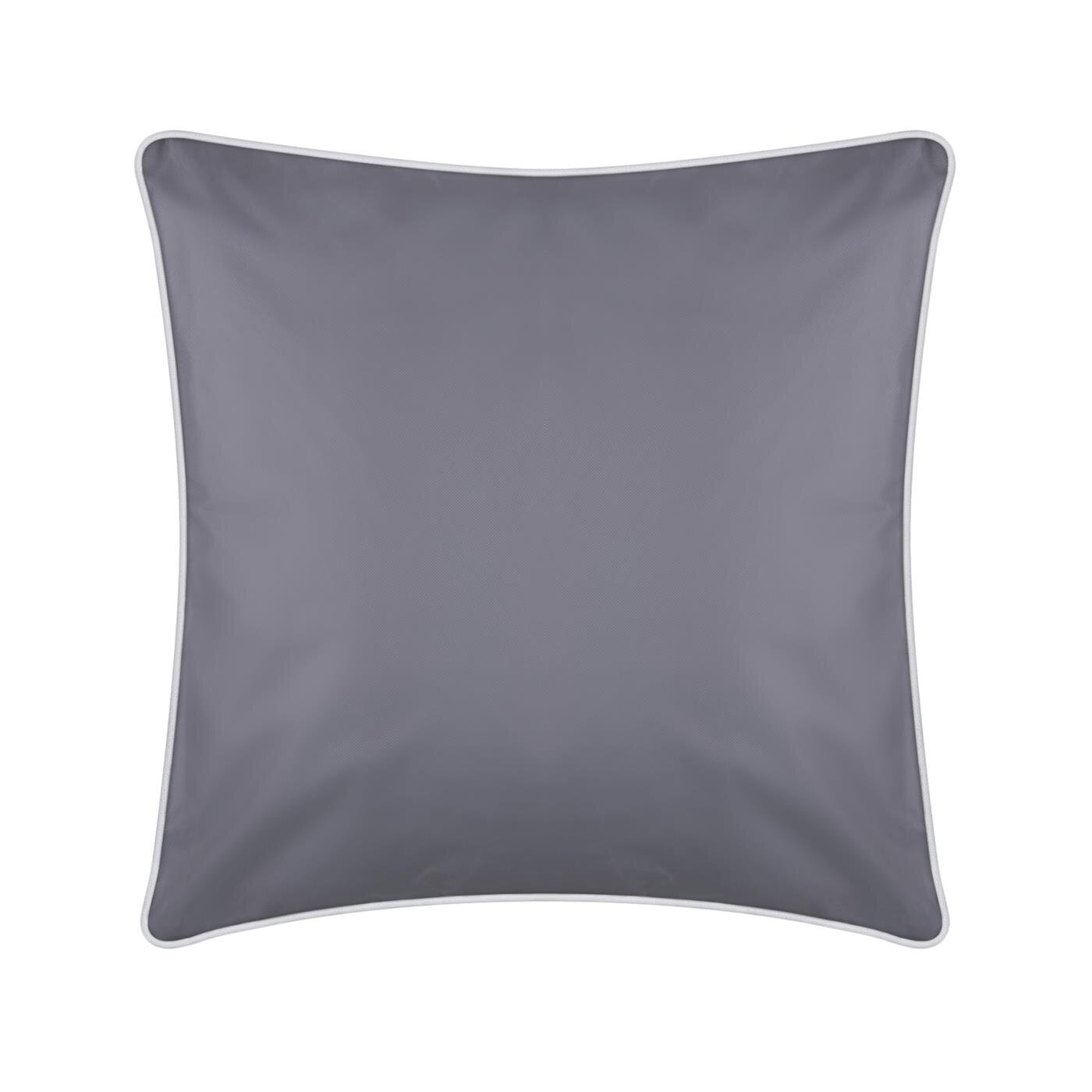 Outdoorkissen Sommer 45x45 cm wasserabweisend Dunkelgra