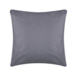 Outdoorkissen Sommer 45x45 cm wasserabweisend Dunkelgrau 1er-Pack