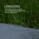 Outdoorkissen Sommer 45x45 cm wasserabweisend Dunkelgrau 1er-Pack