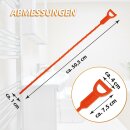 Abflussschlange Abflussreiniger & Verstopfungsentferner, 50,5cm - 2er Pack (2 Stück)