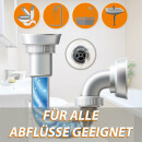 Abflussschlange Abflussreiniger & Verstopfungsentferner, 50,5cm - 8er Pack (8 Stück)
