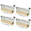 BigDean 4er Set Lebendfalle für Mäuse & kleine Ratten (735741) ab 13,36 €