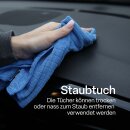 Microfaser Geschirrtuch Sunshine 300gsm - 65cm x 45cm - (4er Pack) Blau