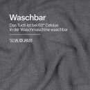 Microfaser Geschirrtuch Sunshine 300gsm - 65cm x 45cm - (8er Pack) Anthrazit