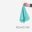 Microfaser Geschirrtuch Double Face 300gsm - 60cm x 40cm - (4er Pack) Türkis