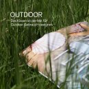 Outdoorkissen Sommer 45x45 cm wasserabweisend Beach Time  1er-Pack