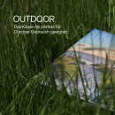 Outdoor Kissen mit Strandmotiv - Ankerplatz - 1 Stück (1er Pack)