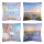 Outdoor Kissen mit Strandmotiv - Ankerplatz - 1 Stück (1er Pack)