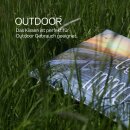 Outdoor Kissen mit Strandmotiv - Meer geht immer - 2 Stück (2er Pack)