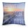 Outdoor Kissen mit Strandmotiv - Meer geht immer - 2 Stück (2er Pack)