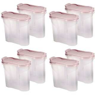 Gewürzdose Schüttdose, 300ml, Altrose - 8er Pack (8 Stück)