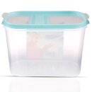 Frischhaltebox Schüttdose 1,4 Liter - 8er Pack (8 Stück) Türkis