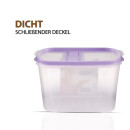 Frischhaltebox Schüttdose 1,4 Liter - 8er Pack (8 Stück) Lila