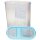 Frischhaltebox Schüttdose 2,8 Liter - 2er Pack (2 Stück) Türkis