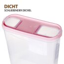 Frischhaltebox Schüttdose 4,5 Liter - 1er Pack (1 Stück) Altrose