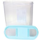 Frischhaltebox Schüttdose 4,5 Liter - 2er Pack (2 Stück) Türkis